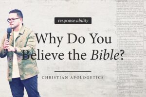 Why Do You Believe Jesus Is the Only Way?