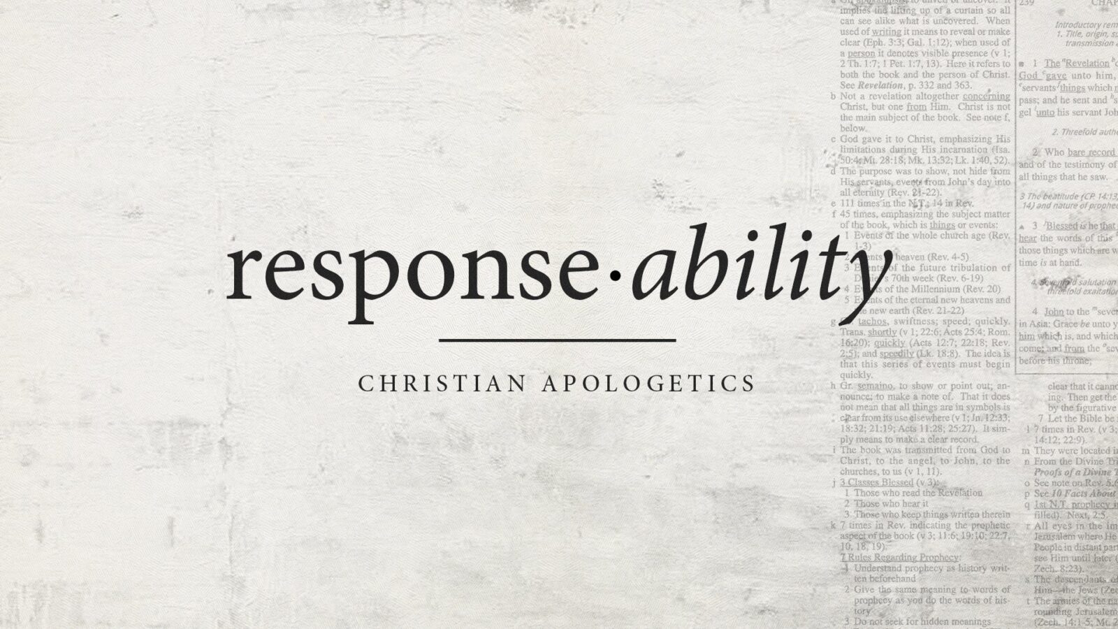 Why Do You Believe the Bible?